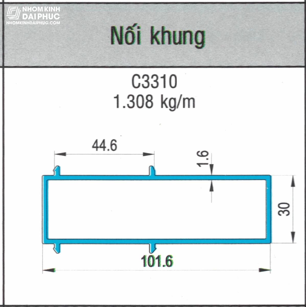 Thanh tăng cứng vách và cửa C3310