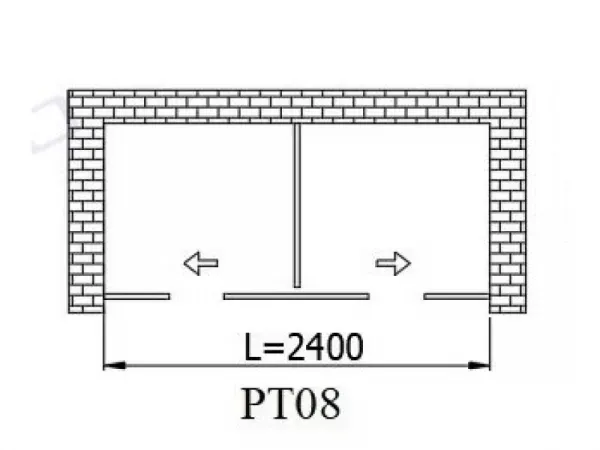 bản vẽ Phụ kiện vách tắm papo mã PT08