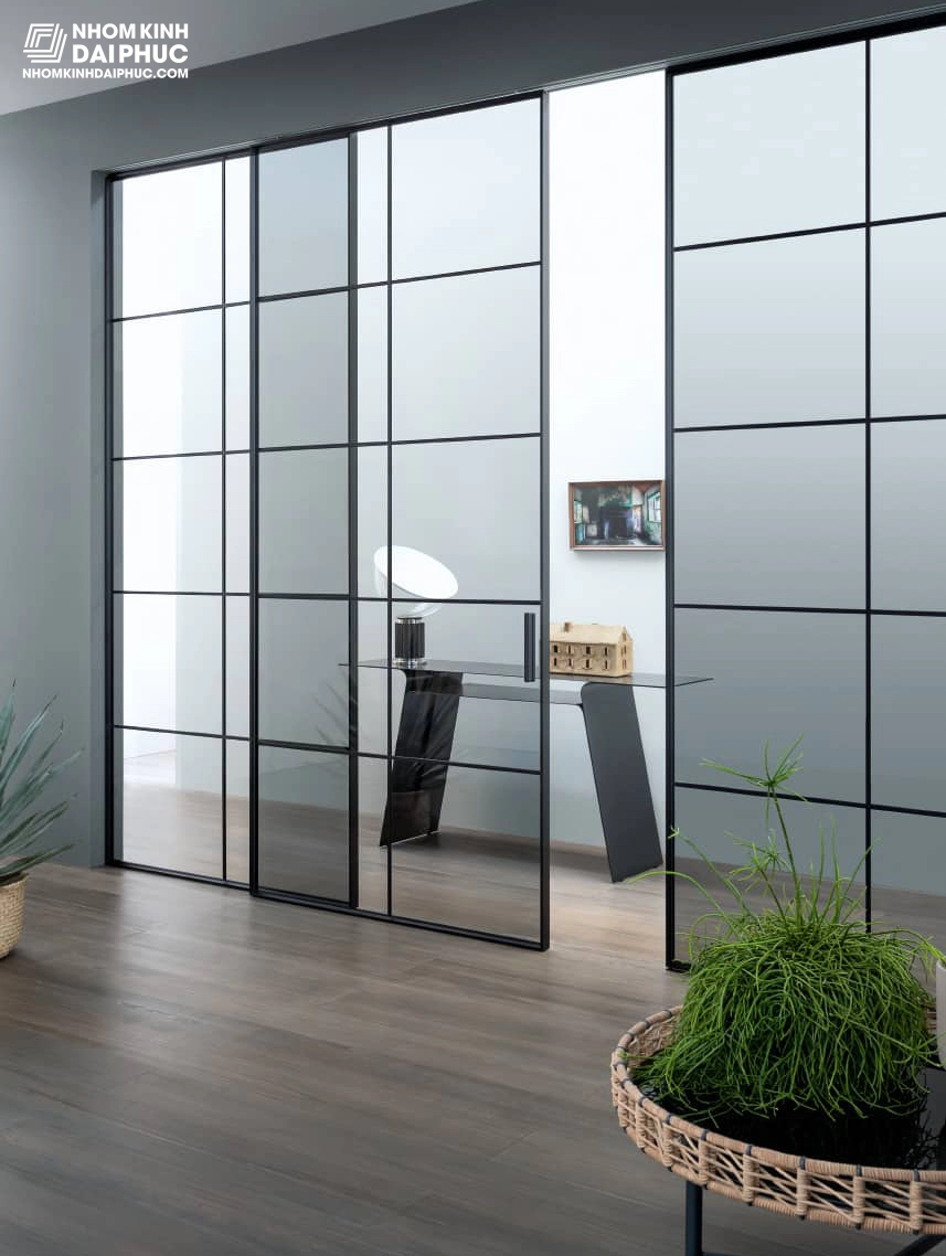 Mẫu cửa slim 1 cánh trượt 1 cánh cố định Mẫu cửa slim 1 cánh trượt 1 cánh cố định