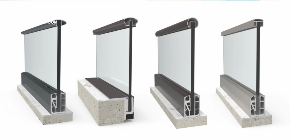 Bốn mẫu tay vịn lan can maxpro