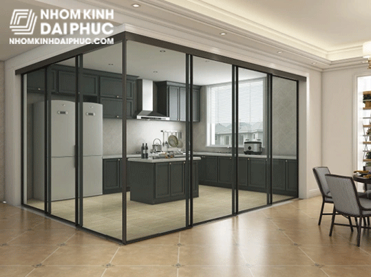 Cửa Slim Nối Góc Chữ L