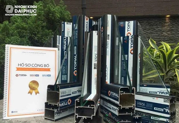 Mẫu cửa nhôm Topal PRIMA