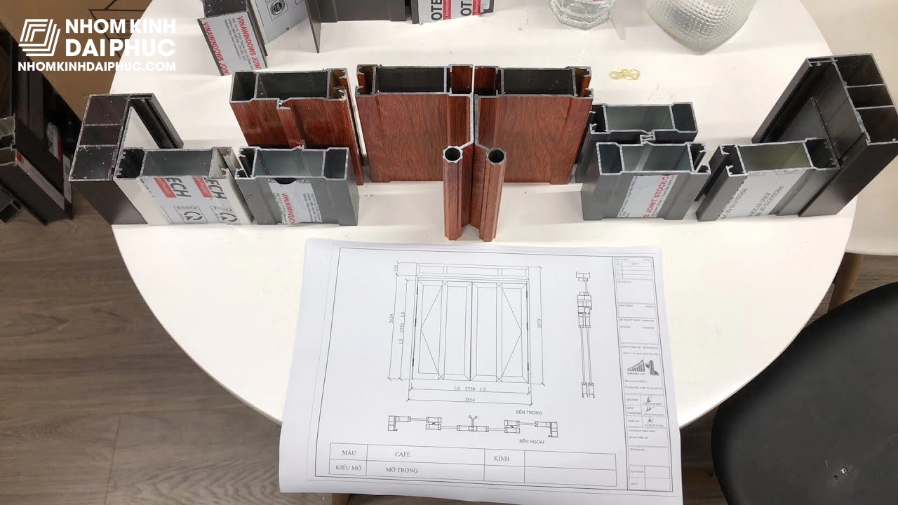 Profile nhôm xingfa trượt quay