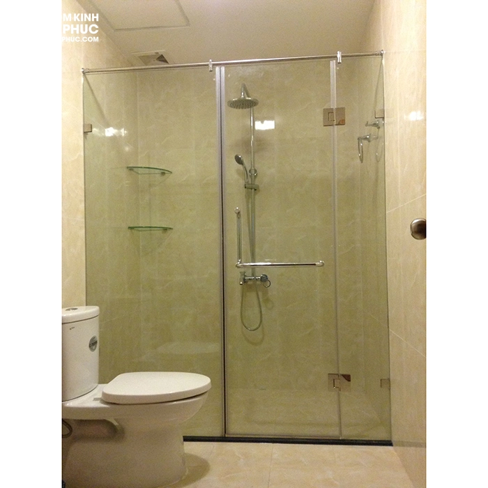Vách ngăn phòng tắm kính