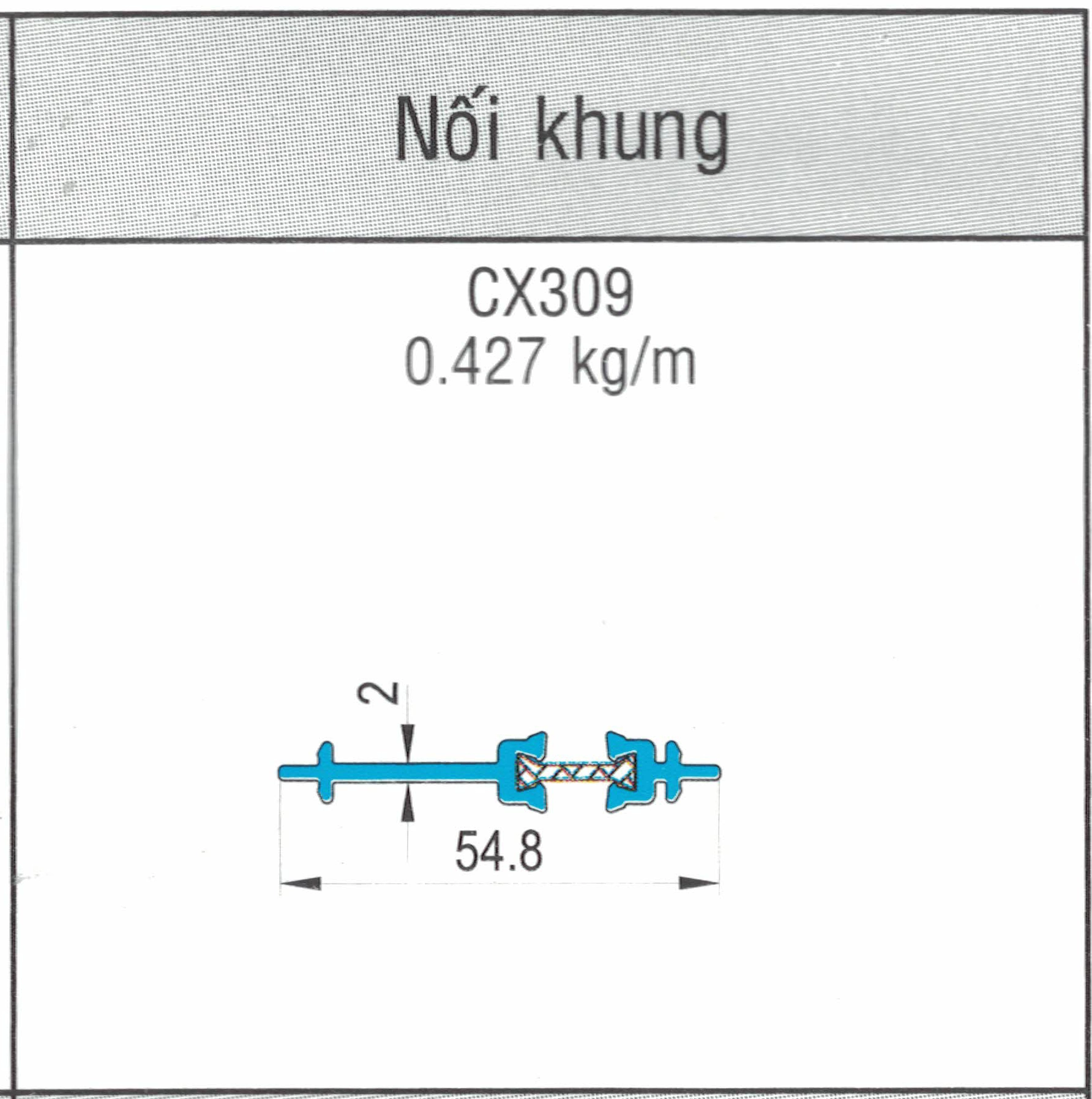 CX309 - Nối khung