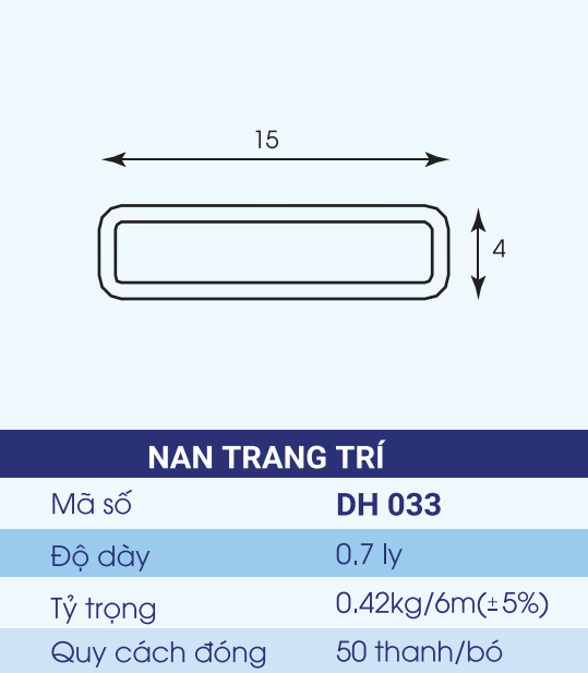 DH-033 - Nan trang trí