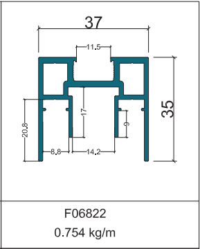 F06822 - Cánh ngang trên dưới