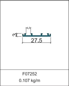 F07252 - Ốp mặt ghép dẫn hướng