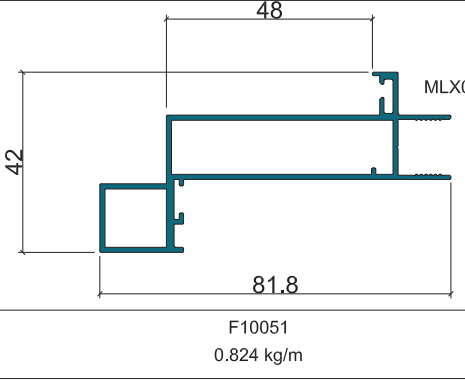 F10051 - Phào khung