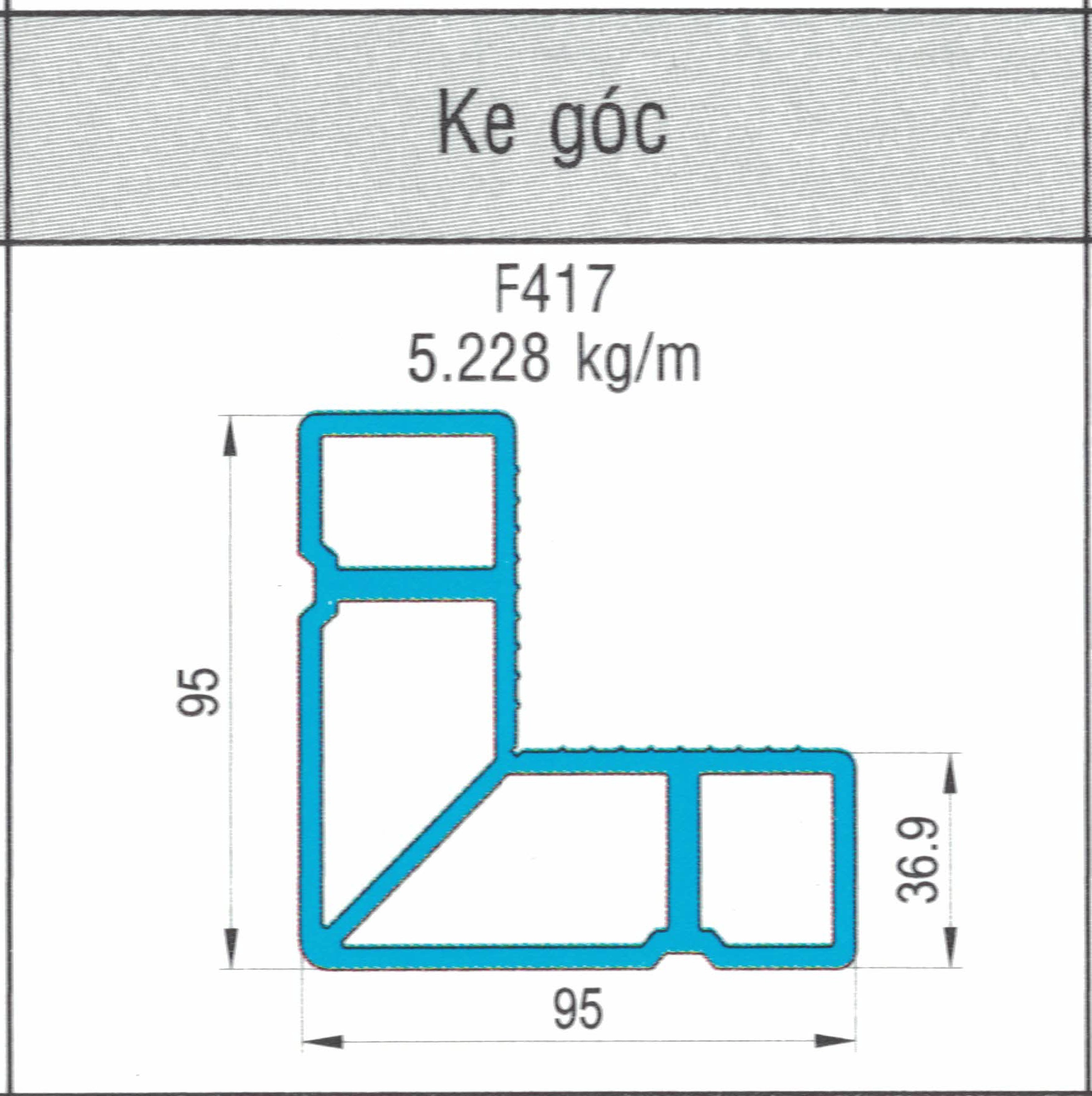 F417 - Ke xếp trượt đơn điểm