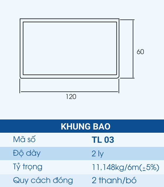 TL-03 - Khung bao thủy lực 120
