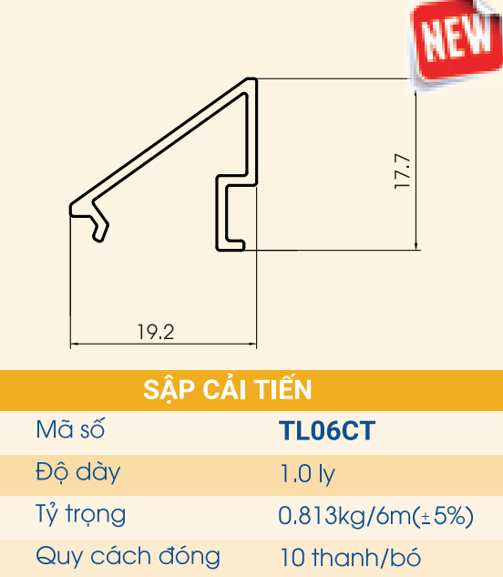 TL-06CT - Sập cải tiến