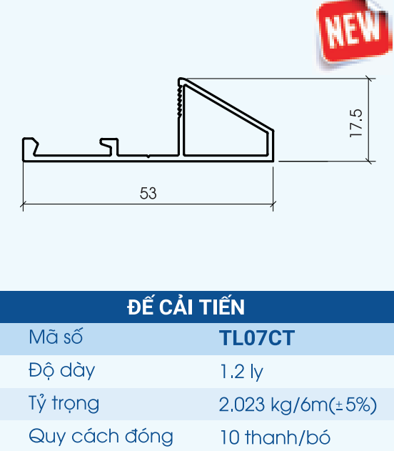 TL-071CT - Đế cải tiến