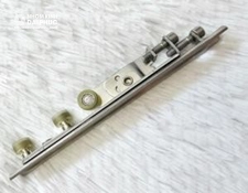 Bánh xe dẫn hướng trên Janus, chống rung lắc 3 bánh dùng cho nhôm rãnh C, mã BX-CT