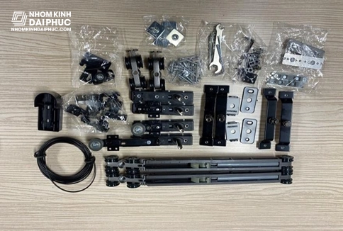 Bộ phụ kiện SLIM 2 + 1 (2 TRƯỢT + 1 FIX) Thương hiệu OPK, mã OPK-2T1F