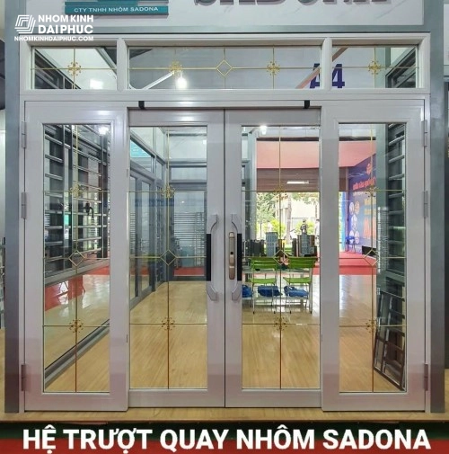 Cửa Trượt Quay Nhôm Sadona